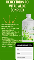 Vitae Aloe Complex Suplemento 1 Litro - Sabor Aloe Vera - Luci Luci