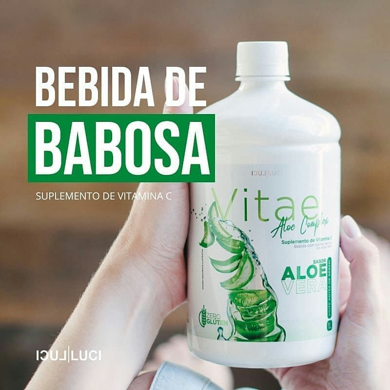 Vitae Aloe Complex Suplemento 1 Litro - Sabor Aloe Vera - Luci Luci