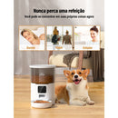 Alimentador Pet Inteligente Automático Wi-Fi App - Gatos e Cachorros